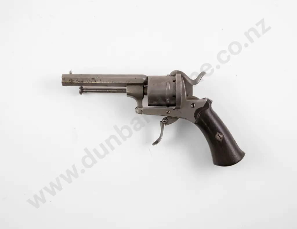 Antique (Lefaucheux) Pin Fire 7mm Revolver Image 1++