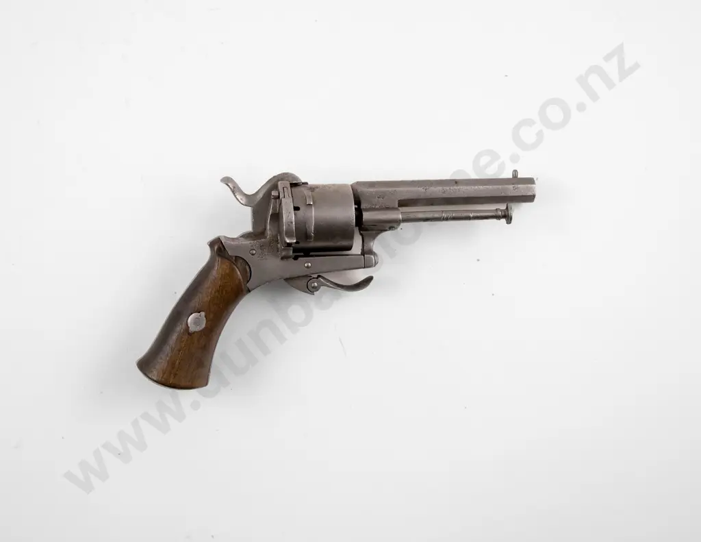 Antique (Lefaucheux) Pin Fire 7mm Revolver Image 1++