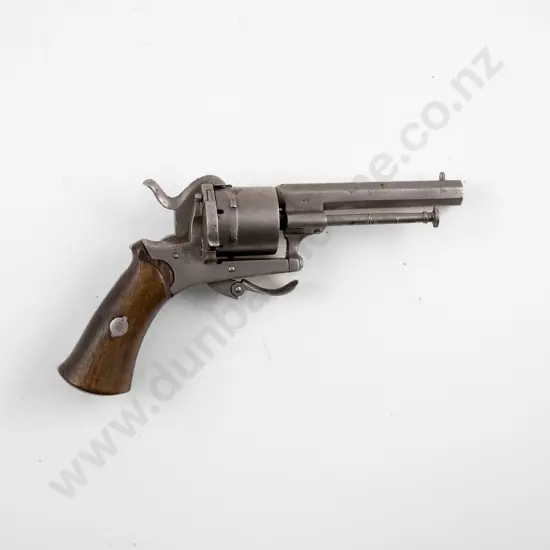 Antique (Lefaucheux) Pin Fire 7mm Revolver