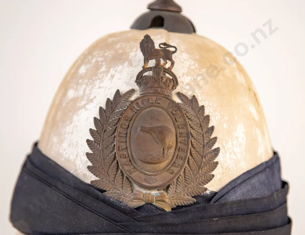 NZ Colonial Volunteers Pith Helmet Image 1++