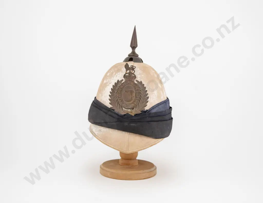 NZ Colonial Volunteers Pith Helmet Image 1++