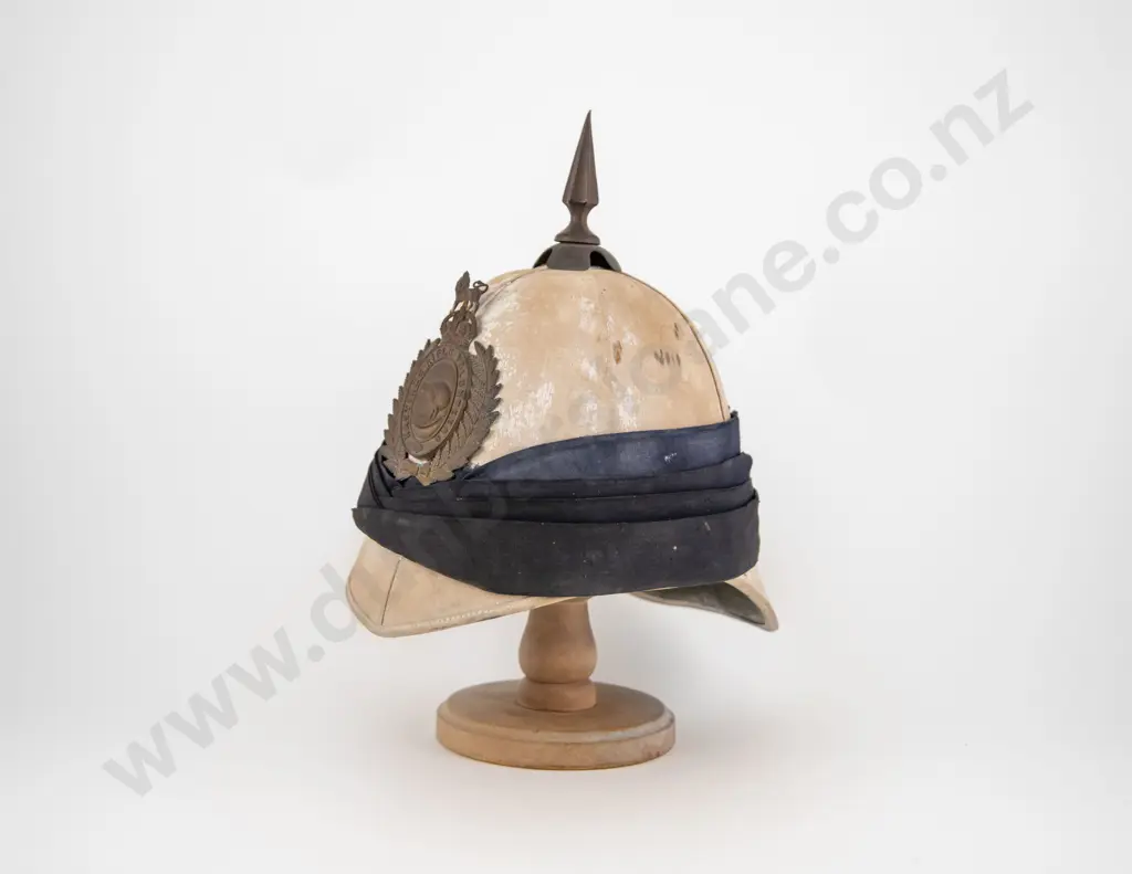 NZ Colonial Volunteers Pith Helmet Image 1++