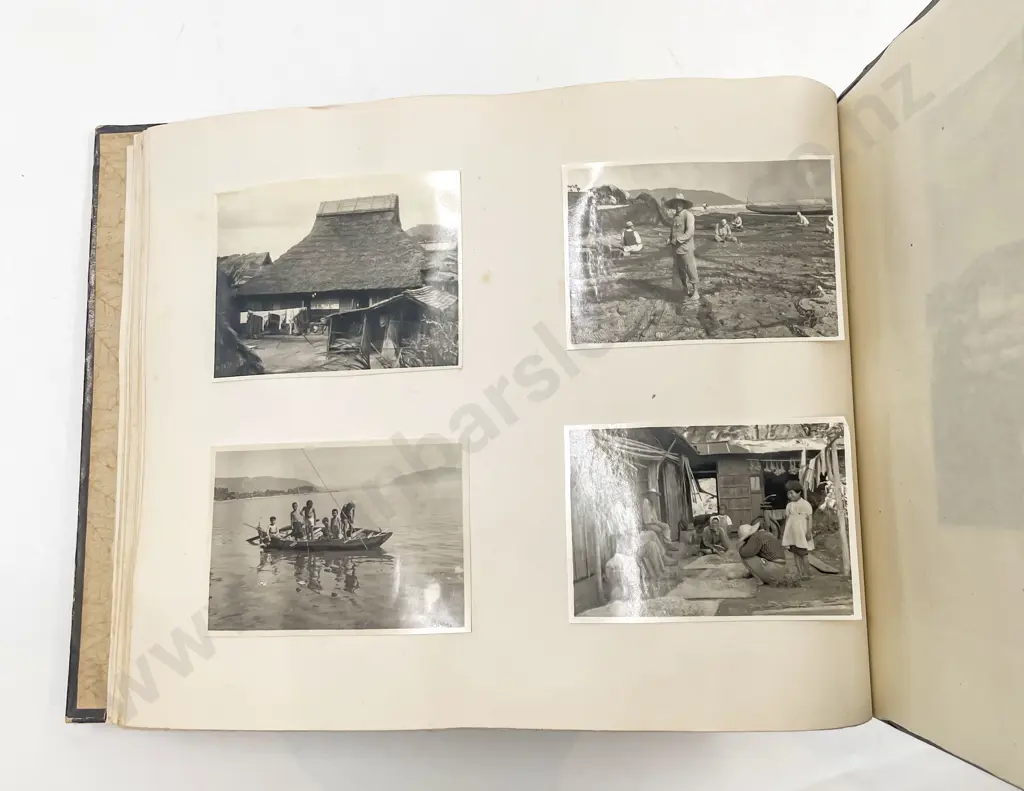 WWII Military Photograph Album of Japan dated 1947 Image 1++