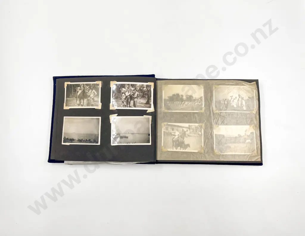 WWII Military Photograph Snapshot Album Image 1++
