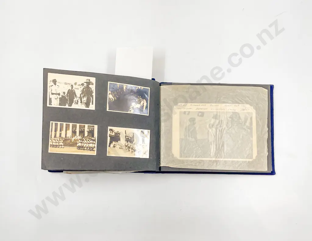 WWII Military Photograph Snapshot Album Image 1++