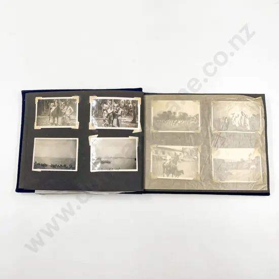 WWII Military Photograph Snapshot Album