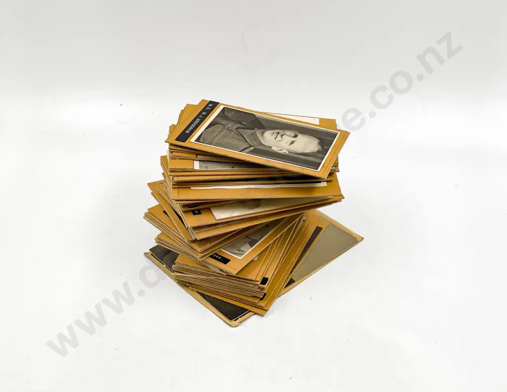 58 WWI & WWII Military Portrait Photographs and Prints Image 1++