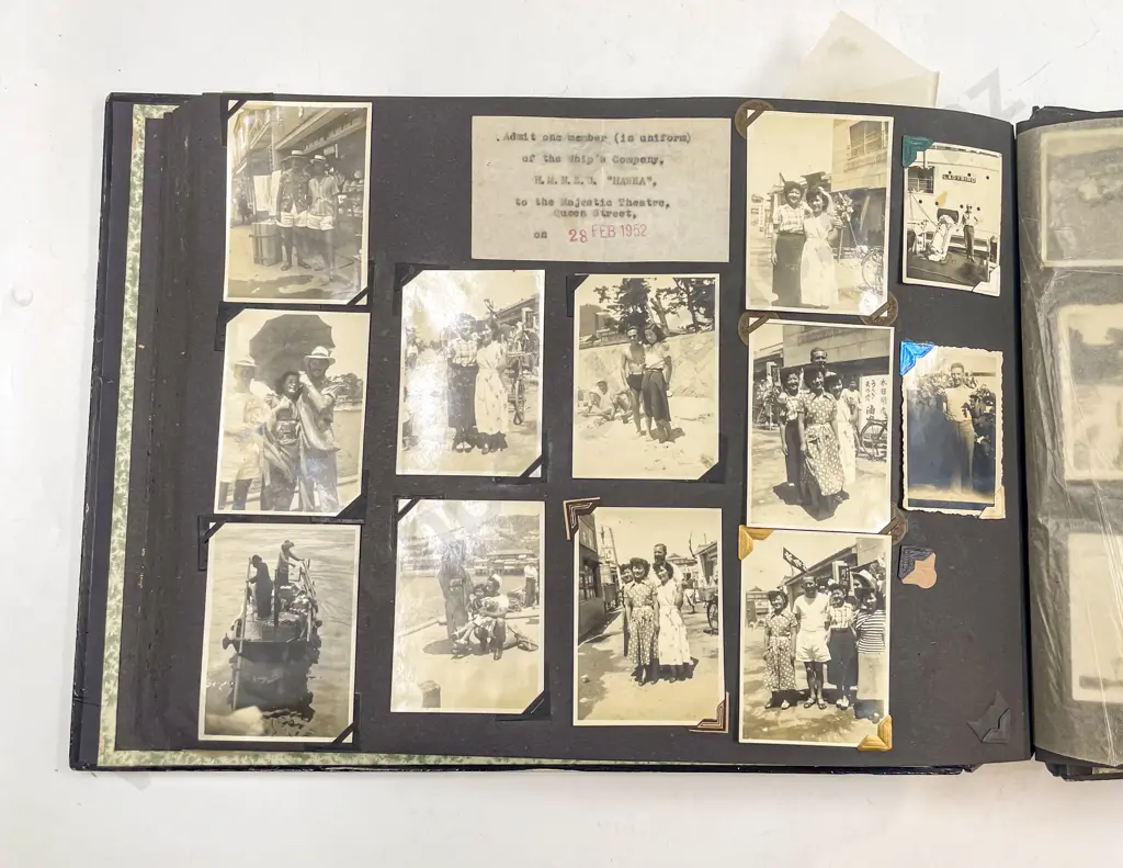 Three Japanese Lacquered Photograph Albums WWII and Post WWII Image 1++