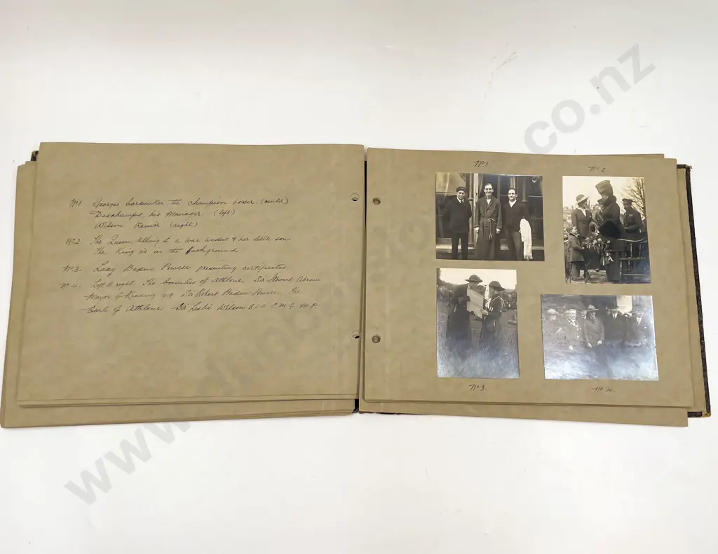 Collection WWI British Military Photos including that of George V and Queen Mary Image 1++
