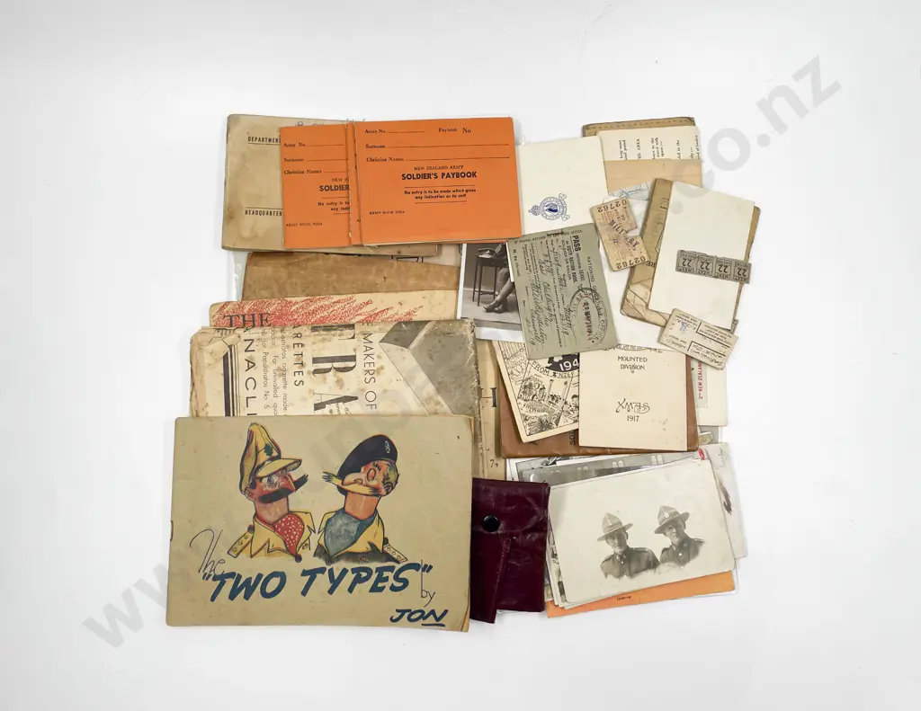 Collection Mainly WWII Postcards and Souvenirs Image 1++