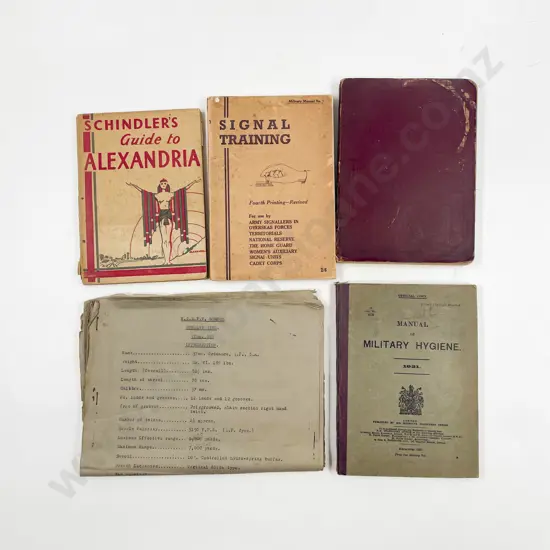 Five Military Training Books