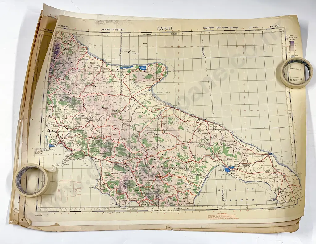 Five WWII European Charts Image 1++