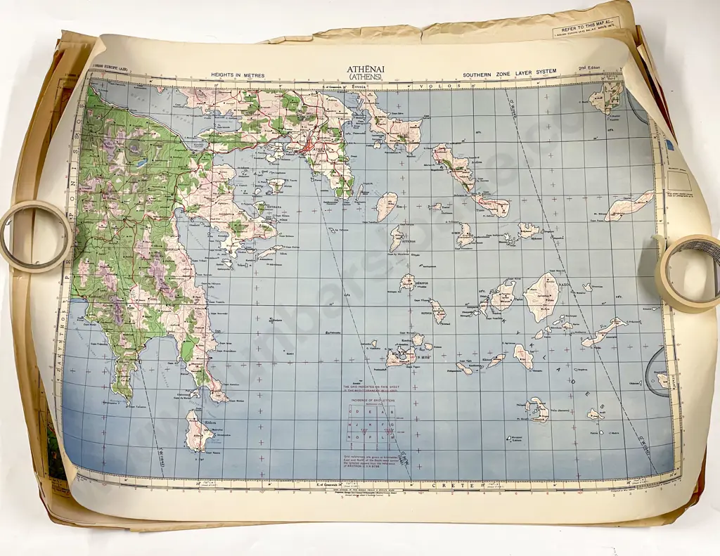 Five WWII European Charts Image 1++