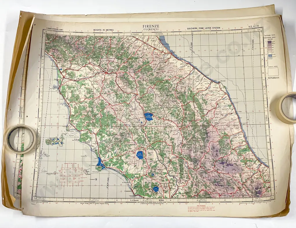 Five WWII European Charts Image 1++