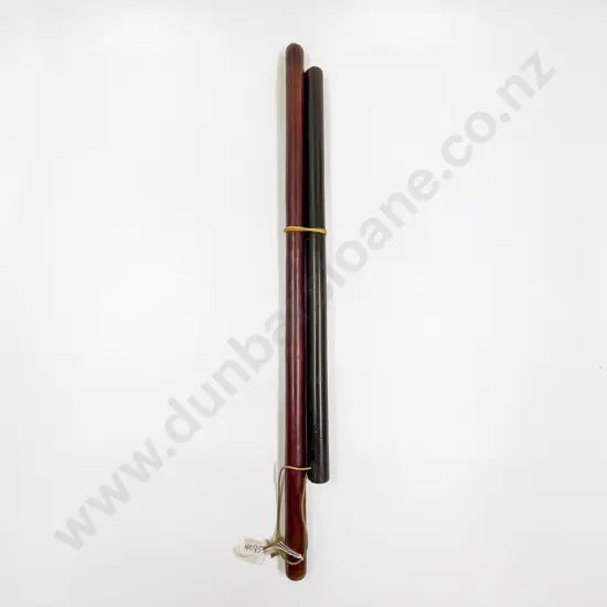 Two Military Swagger Sticks