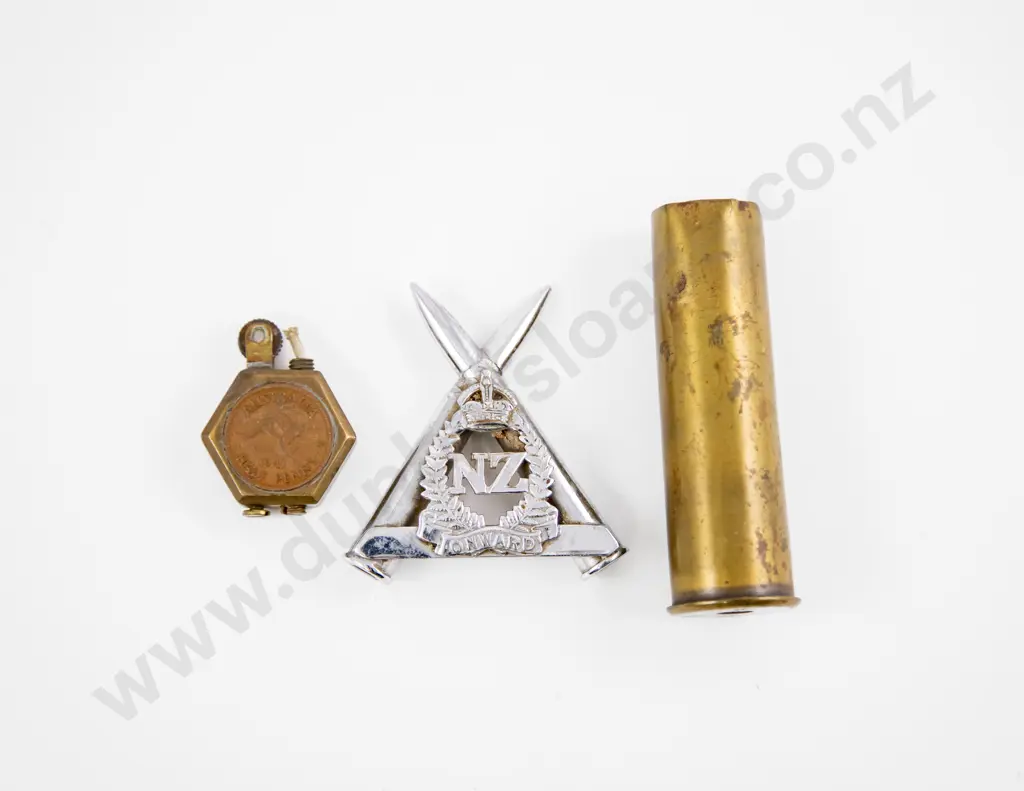 Military Trench-Art of Chrome Plated Bullets Image 1++