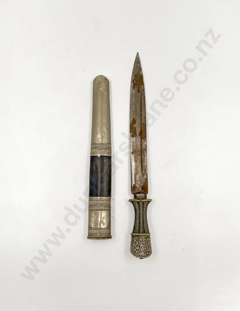 Indian Dagger and Scabbard Image 1++