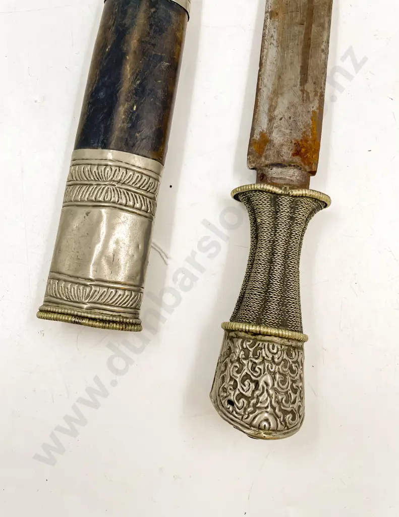 Indian Dagger and Scabbard Image 1++