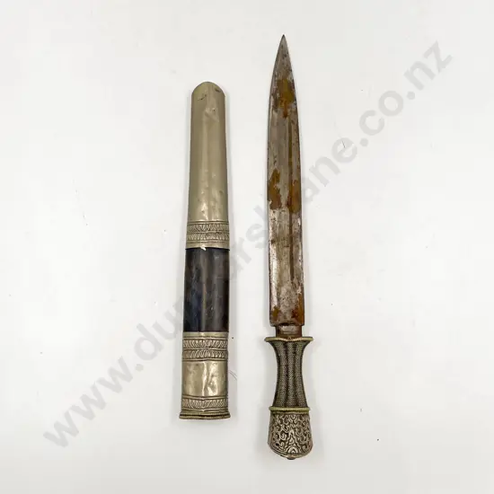Indian Dagger and Scabbard