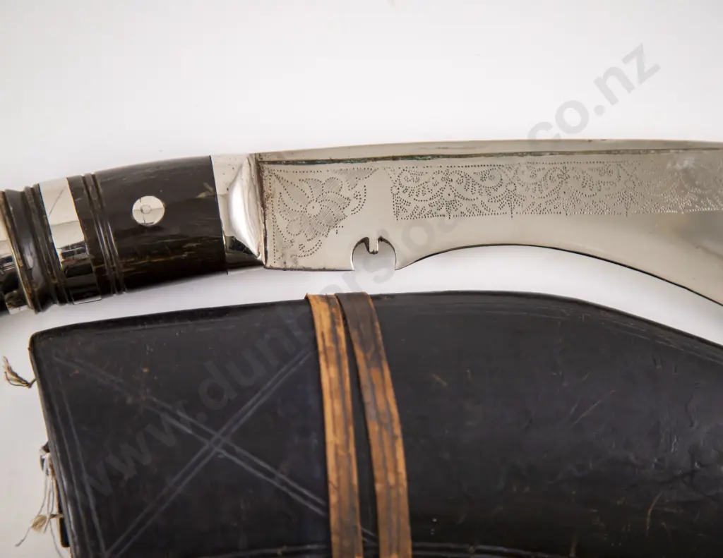 Gurhka Kukri Knife with Leather Sheath Image 1++