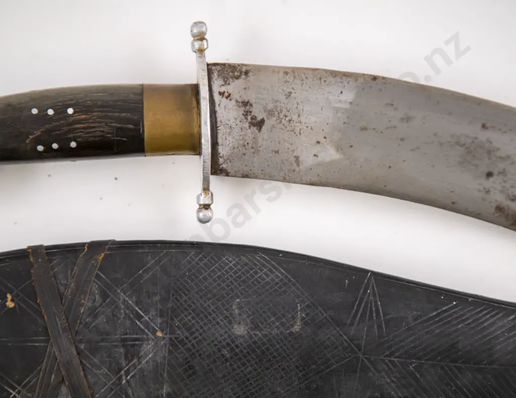 Kukri Blade with Leather Sheath Image 1++