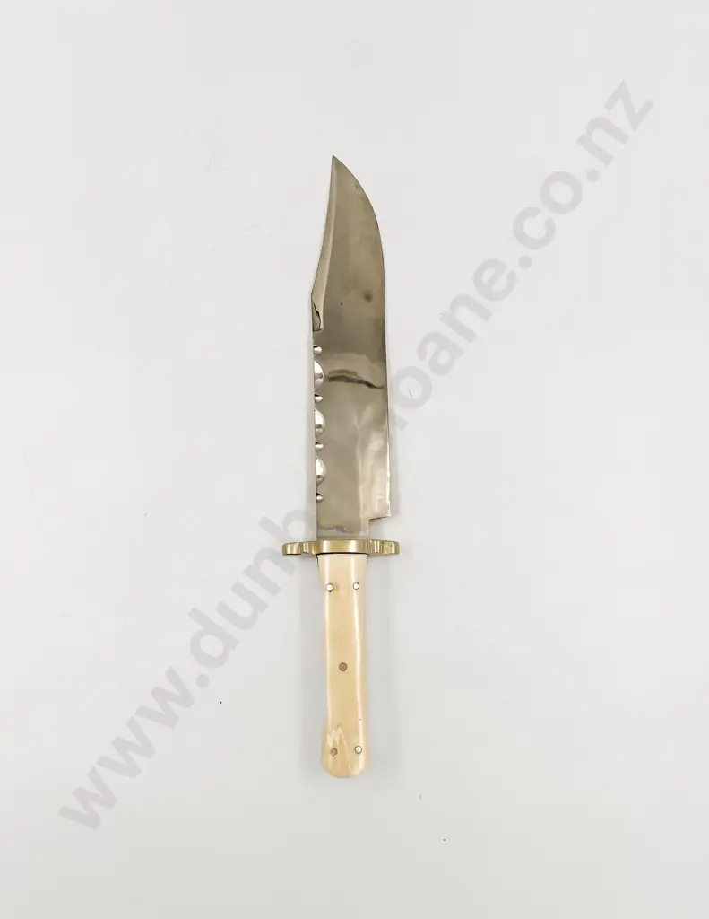 Handcrafted Fileworked Blade Bowie Knife Image 1++