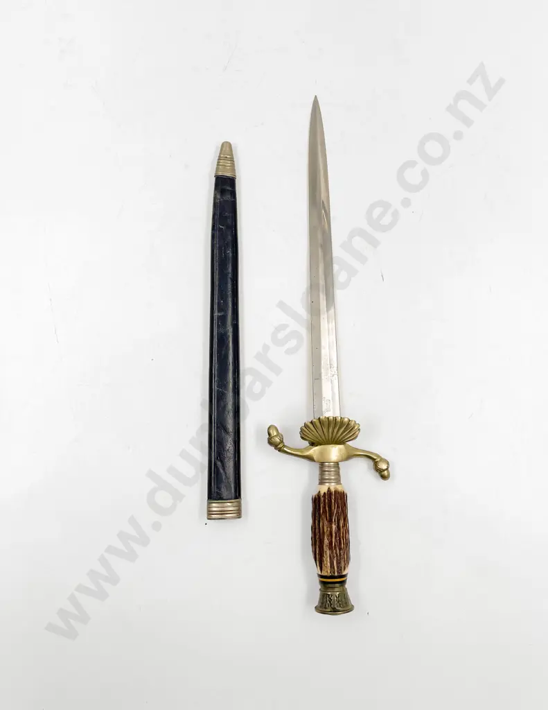 Late C19th European Hunting Dagger Image 1++