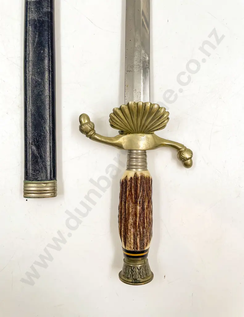 Late C19th European Hunting Dagger Image 1++