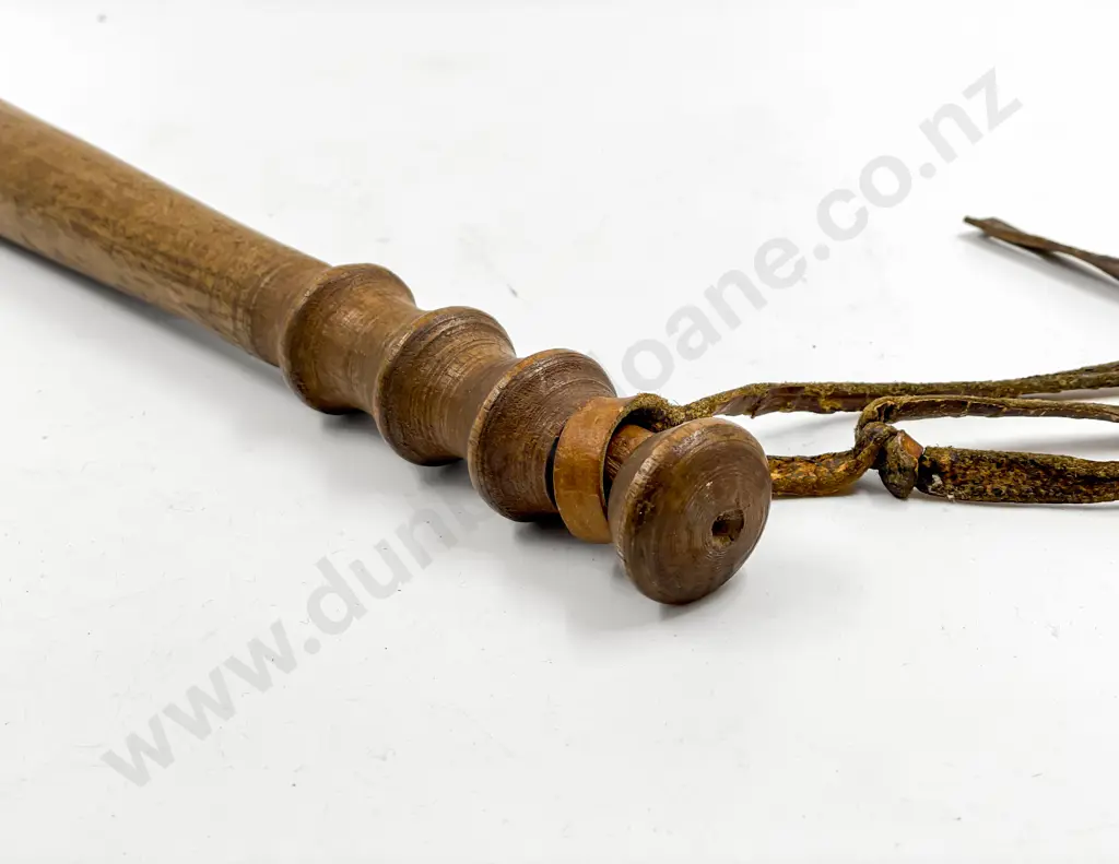LateC19th/20th Turned Wooden Truncheon Image 1++