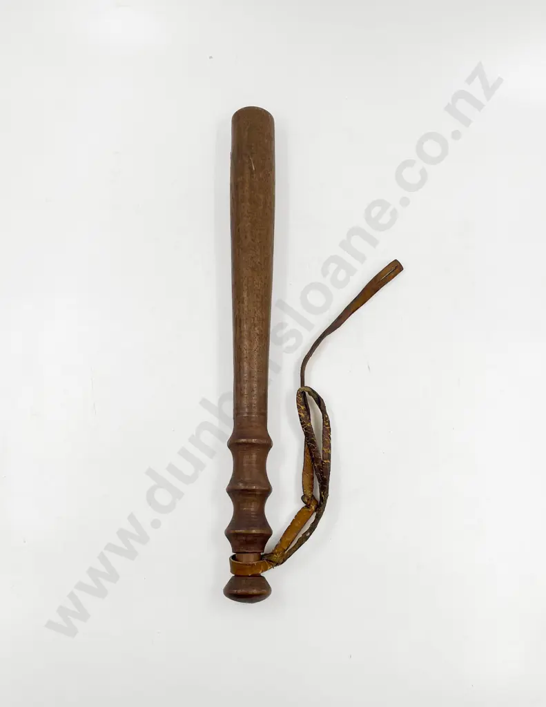 LateC19th/20th Turned Wooden Truncheon Image 1++
