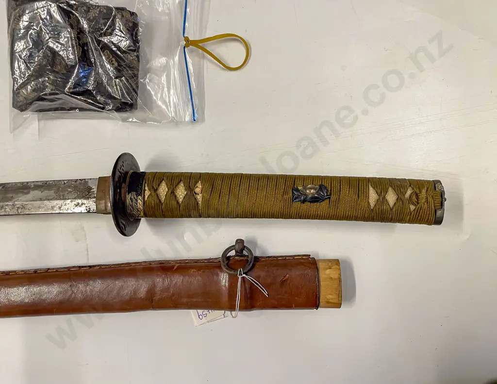 WWII Japanese Officers Katana Sword Image 1++