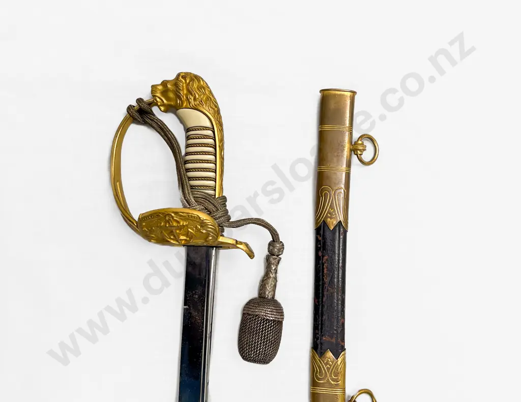 C1900 Imperial German Naval Officers Sword Image 1++