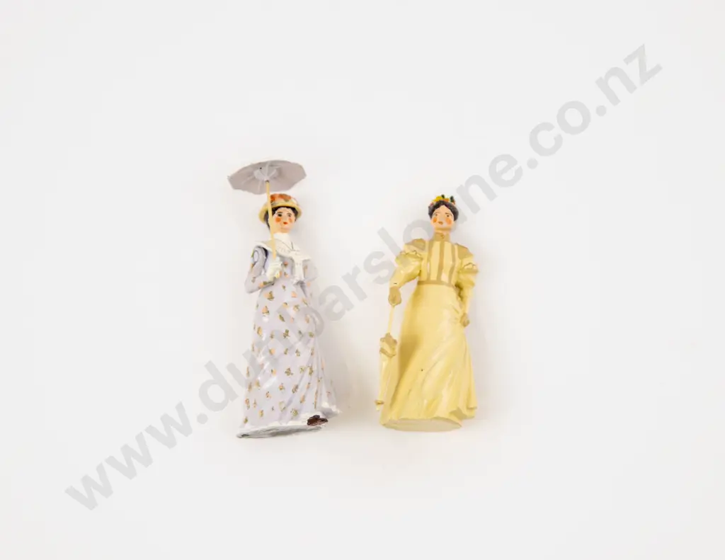 Imperial Productions No. 17 'Lady with Open Parasol' & No. 16 'Lady with Closed Parasol' Image 1++