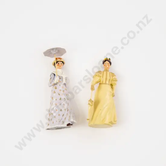 Imperial Productions No. 17 'Lady with Open Parasol' & No. 16 'Lady with Closed Parasol'