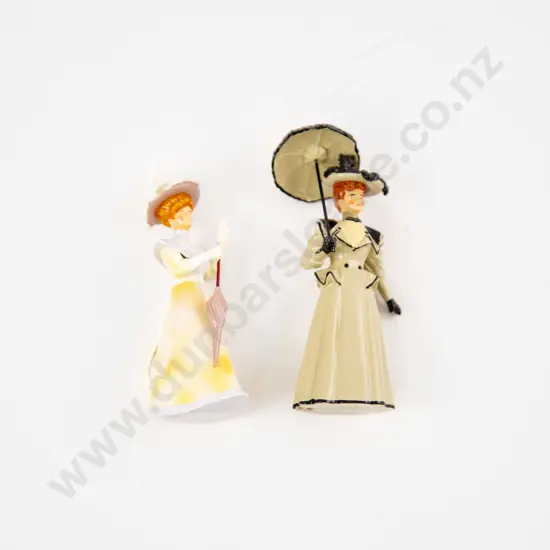 Imperial Productions No. 11 'Lady with Open Parasol' & No. 12 'Lady with Closed Parasol'