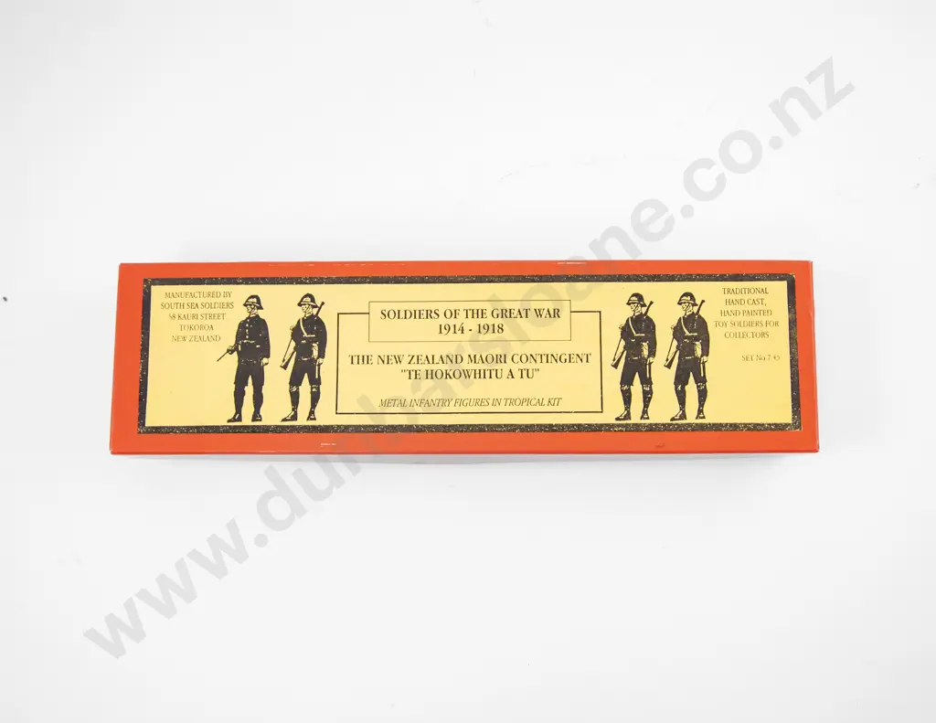 South Sea Soldiers Tokoroa NZ Boxed Set No 7 Soldiers of the Great War 1914 - 1918 Image 1++