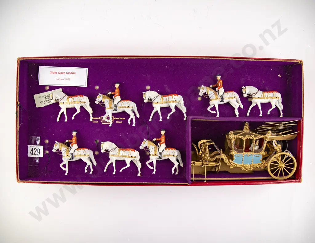 Boxed Britains Historical Series 9401 Her Majesty's State Coach Image 1++