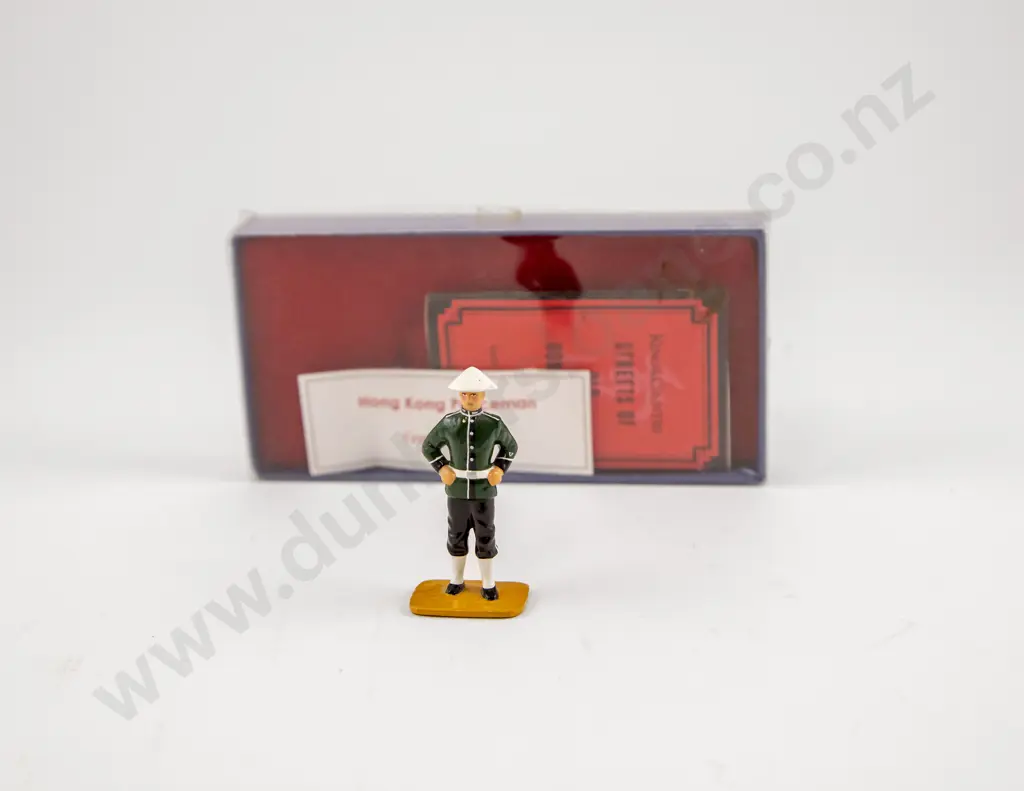 Boxed King & Country Streets of Old Hong Kong - Hong Kong Policeman Image 1++