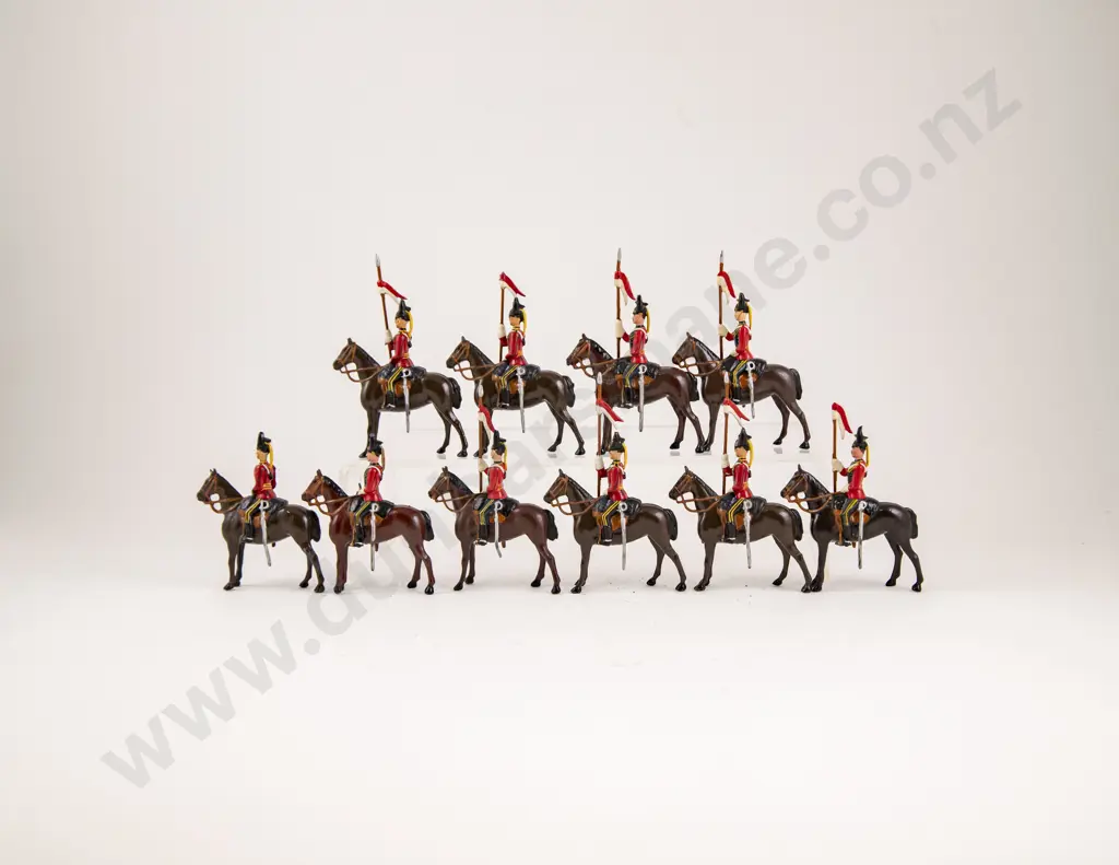 Unboxed Britains Repainted Lancers (10) Image 1++