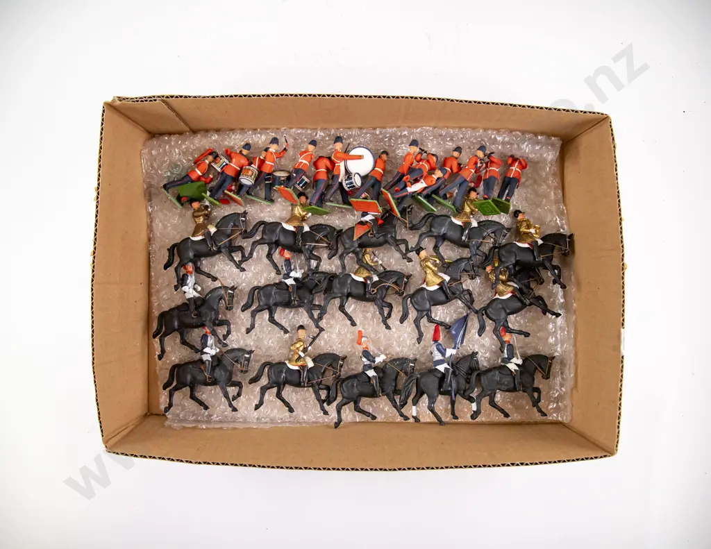 Unboxed Britains Plastic Royal Horse Guard Regiment Parade and Band Models Image 1++