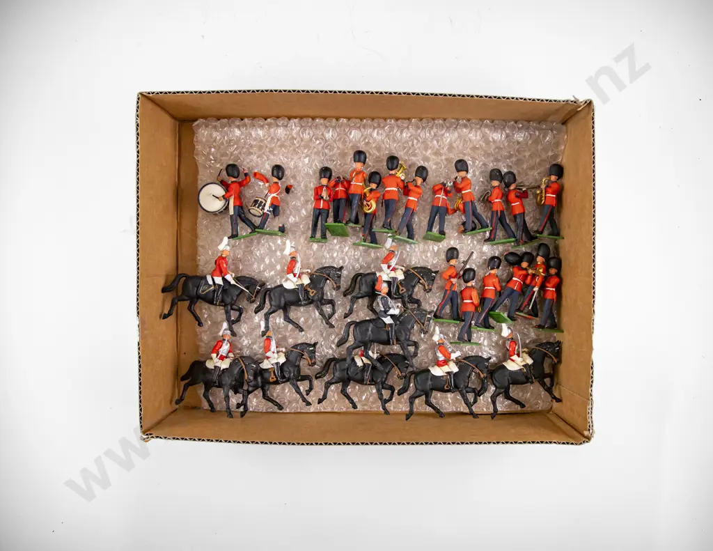 Unboxed Britains Plastic Royal Horse Guard Regiment Parade and Band Models Image 1++
