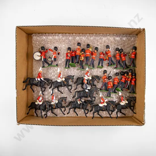 Unboxed Britains Plastic Royal Horse Guard Regiment Parade and Band Models