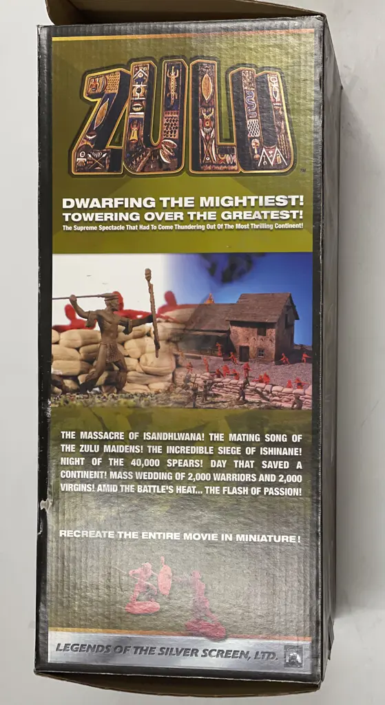 Conte Collectibles C1999 Legends of the Silver Screen 'Zulu' Playsets Image 1++