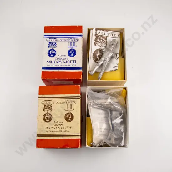 Boxed Five Mixed Manufacture White Metal Casting Kits
