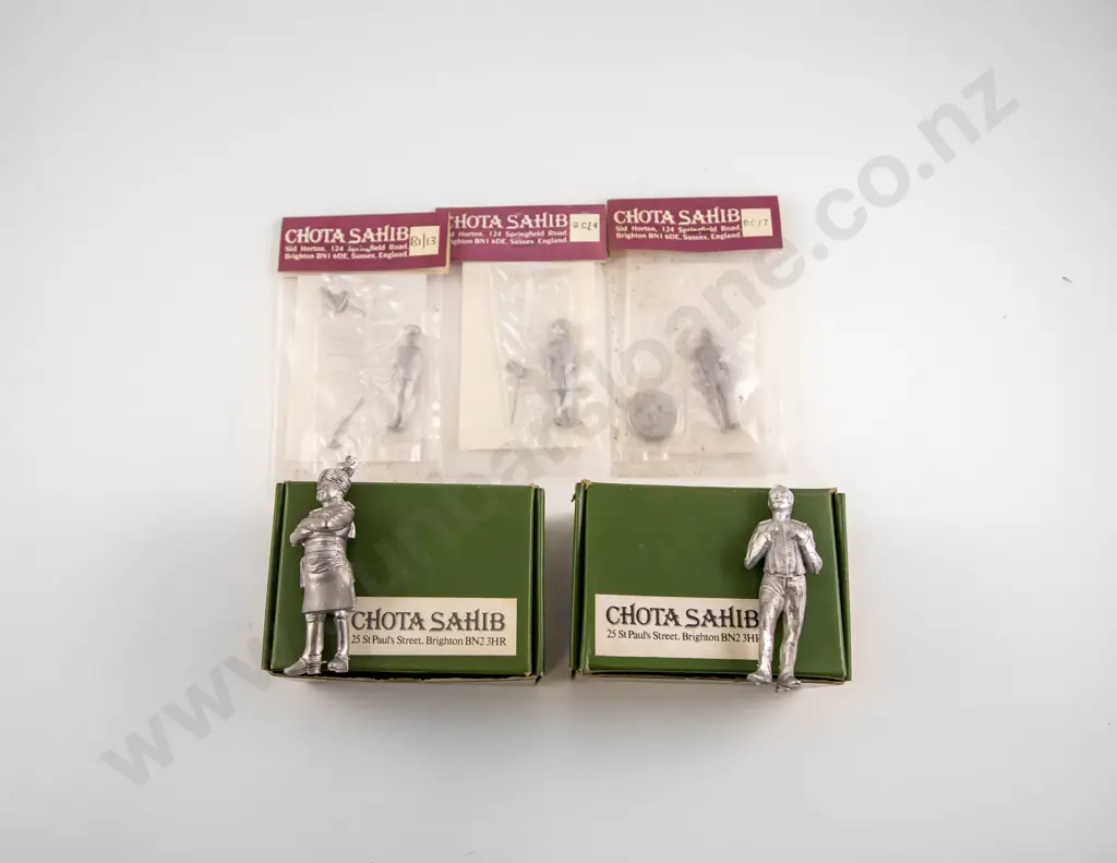 Chota Sahib White Metal Casting Kits Image 1++