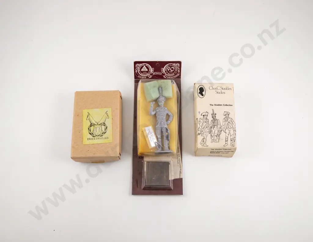 Three Boxed White Metal Casting KIts Image 1++