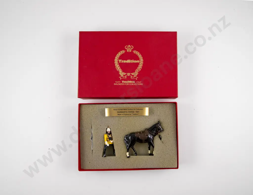 Boxed Tradition Soldiers for Collectors Skinners Horse 1901 Image 1++
