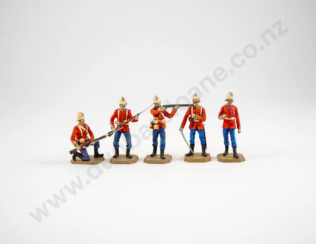 Unboxed C1978 D G S W No1-5 Rorkes Drift Soldiers (5) Image 1++