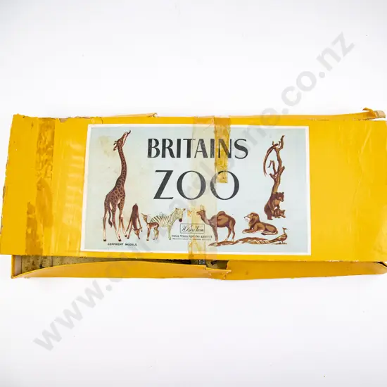 Part Boxed Britains No11z Zoo Animals (11)