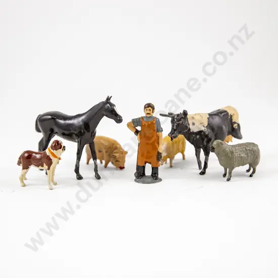 Collection Mainly Britains Farm Animals and People